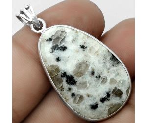 Natural Sesame Jasper Pendant SDP122792 P-1001, 19x30 mm