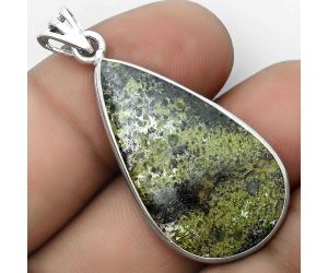 Dragon Blood Stone - South Africa Pendant SDP122985 P-1001, 17x31 mm