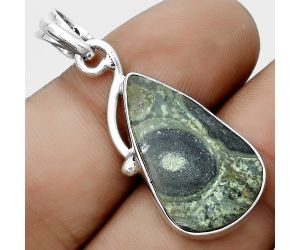 Natural Star Galaxy Jasper Pendant SDP123463 P-1099, 14x24 mm