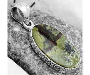 Dragon Blood Stone - South Africa Pendant SDP123530 P-1001, 14x26 mm