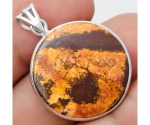 Natural Outback Jasper Pendant SDP124971 P-1001, 24x24 mm