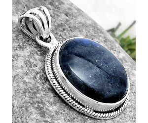 Blue Fire Labradorite - Madagascar Pendant SDP125324 P-1056, 14x17 mm