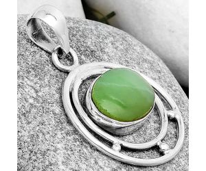 Natural Boulder Chrysoprase - Australia Pendant SDP126182 P-1712, 10x14 mm