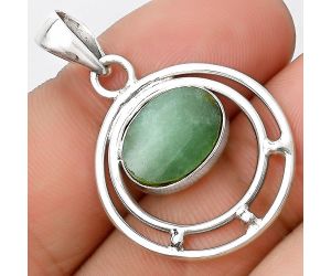 Natural Boulder Chrysoprase - Australia Pendant SDP126190 P-1712, 9x13 mm