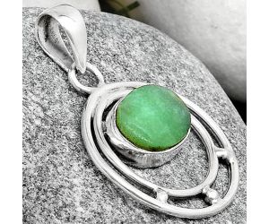 Natural Boulder Chrysoprase - Australia Pendant SDP126190 P-1712, 9x13 mm