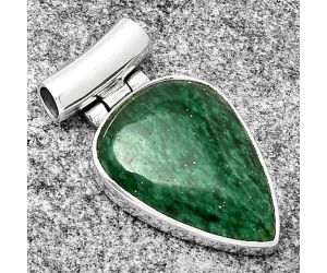 Natural Green Aventurine Pendant SDP126689 P-1621, 16x22 mm