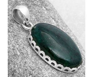 Natural Green Aventurine Pendant SDP127076 P-1637, 16x25 mm