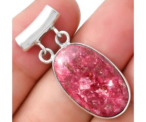 Natural Pink Thulite - Norway Pendant SDP127663 P-1198, 14x23 mm