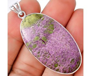 Natural Purpurite - South Africa Pendant SDP128578 P-1001, 22x40 mm