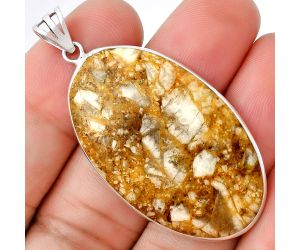 Natural Wild Horse Jasper Pendant SDP128776 P-1001, 24x40 mm