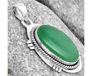 Natural Green Aventurine Pendant SDP129017 P-1463, 13x20 mm