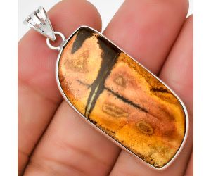 Natural Outback Jasper Pendant SDP129799 P-1001, 17x37 mm