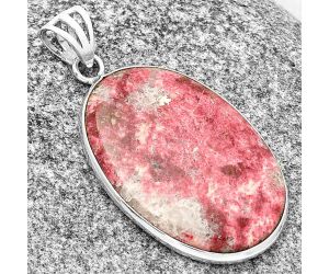 Natural Pink Thulite - Norway Pendant SDP129860 P-1001, 21x31 mm