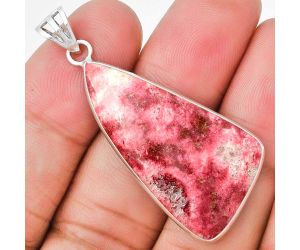 Natural Pink Thulite - Norway Pendant SDP129966 P-1001, 18x36 mm