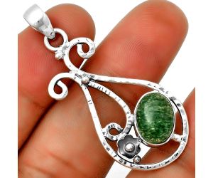 Natural Green Aventurine Pendant SDP131887 P-1714, 9x12 mm