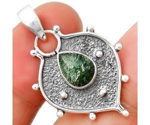 Natural Green Aventurine Pendant SDP132458 P-1403, 7x9 mm