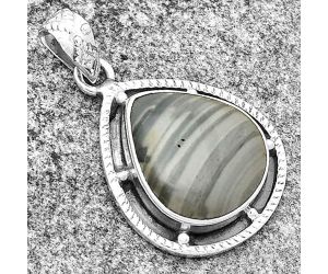 Natural Picasso Jasper Pendant SDP132656 P-1495, 16x18 mm