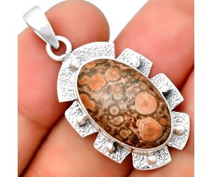 Natural Poppy Jasper Pendant SDP133097 P-1485, 12x21 mm