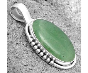 Natural Green Aventurine Pendant SDP134691 P-1326, 13x23 mm