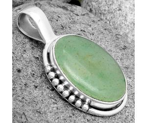 Natural Green Aventurine Pendant SDP134710 P-1326, 15x20 mm