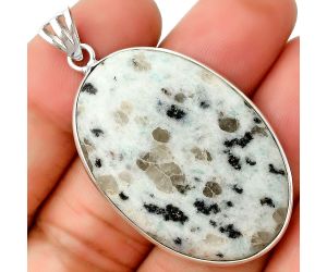 Natural Sesame Jasper Pendant SDP135104 P-1001, 25x37 mm