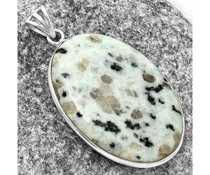 Natural Sesame Jasper Pendant SDP135104 P-1001, 25x37 mm