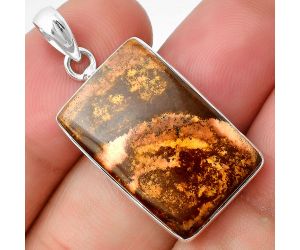 Outback Jasper Pendant SDP136862 P-1001, 15x24 mm