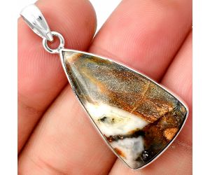 Tabu Jasper Pendant SDP136959 P-1001, 16x28 mm