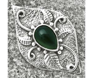 Green Onyx Pendant SDP137186 P-1518, 6x9 mm