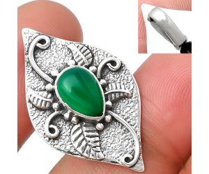 Green Onyx Pendant SDP137192 P-1518, 6x9 mm