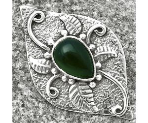 Green Onyx Pendant SDP137192 P-1518, 6x9 mm