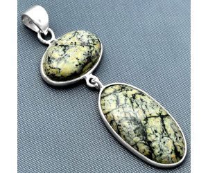 Morrisonite Jasper Pendant SDP138559 P-1098, 14x25 mm