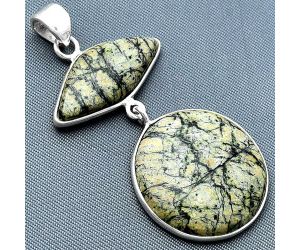 Morrisonite Jasper Pendant SDP138560 P-1098, 22x22 mm