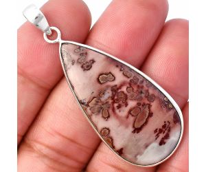 Coffee Bean Jasper Pendant SDP141909 P-1001, 19x39 mm