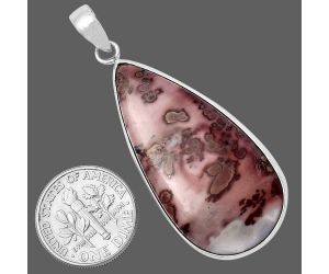 Coffee Bean Jasper Pendant SDP141909 P-1001, 19x39 mm