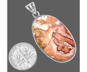 Rosetta Picture Jasper Pendant SDP141926 P-1001, 20x33 mm