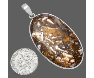 Wild Horse Jasper Pendant SDP142206 P-1001, 23x41 mm