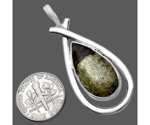 Dragon Blood Stone Pendant SDP144009 P-1314, 12x23 mm