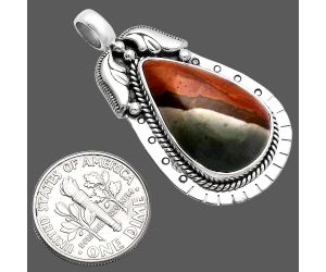 Polygram Jasper Pendant SDP144218 P-1568, 14x22 mm