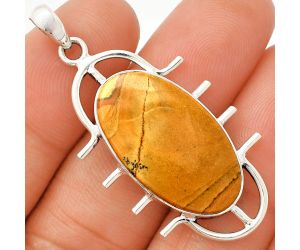 Picture Jasper Pendant SDP148321 P-1271, 15x26 mm