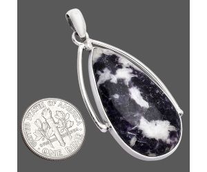 Morado Jasper Pendant SDP152374 P-1566, 18x35 mm