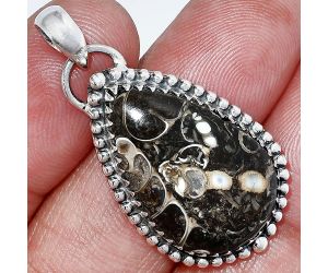 Turtella Jasper Pendant SDP152443 P-1312, 16x24 mm