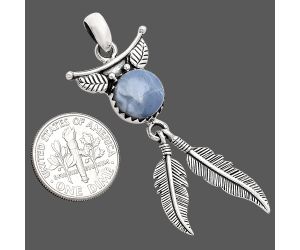 Feather - Owyhee Opal Pendant SDP152928 P-1284, 10x10 mm