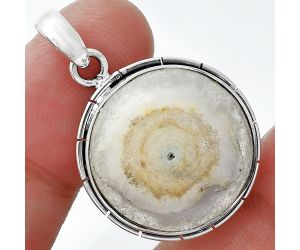 Solar Quartz Eye Pendant SDP152965 P-1065, 20x20 mm