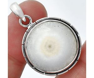 Solar Quartz Eye Pendant SDP152969 P-1065, 19x19 mm