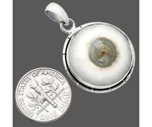 Solar Quartz Eye Pendant SDP152973 P-1065, 20x20 mm