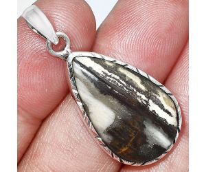 Outback Jasper Pendant SDP153026 P-1079, 15x25 mm