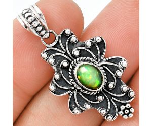 Ethiopian Opal Pendant SDP153111 P-1558, 7x5 mm