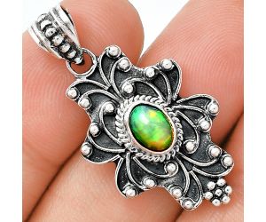 Ethiopian Opal Pendant SDP153112 P-1558, 7x5 mm