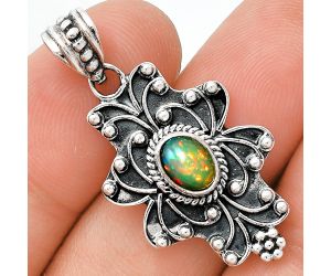 Ethiopian Opal Pendant SDP153163 P-1558, 7x5 mm